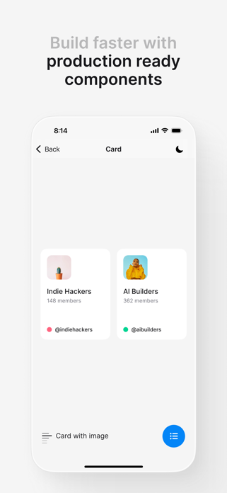 HeroUI Native Screenshot 1 of 4