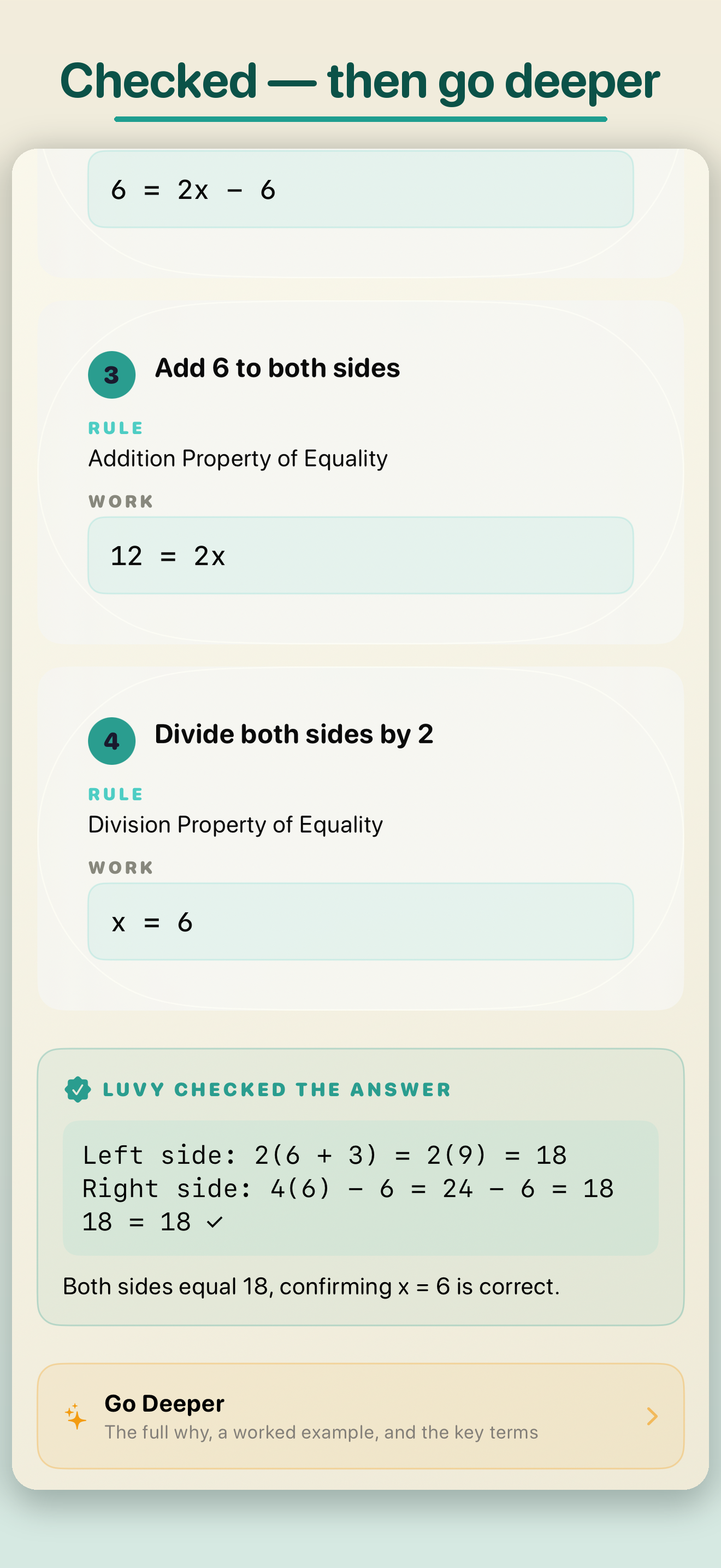 LuvyMath:  Math Homework Help screenshot 3