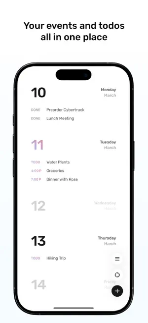 Dawn - Minimal Calendar screenshot 2