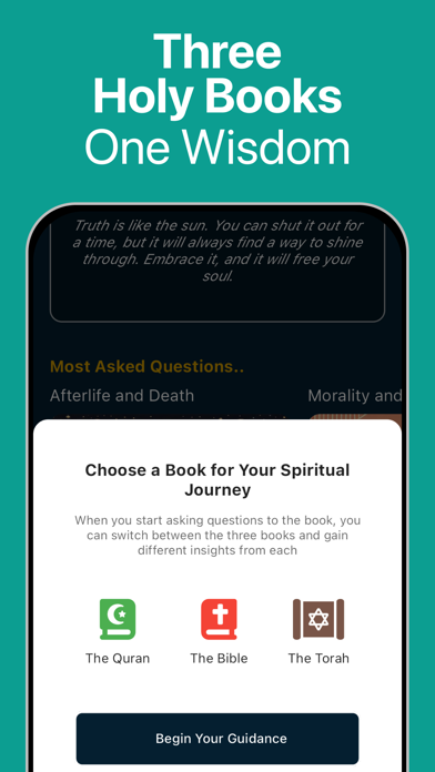 Holy Books AI: Bible Chat Screenshot