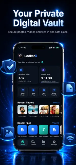 LockerX - Safe Photo Vault screenshot 2