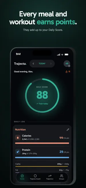 Trajecta: Fitness Score screenshot 3