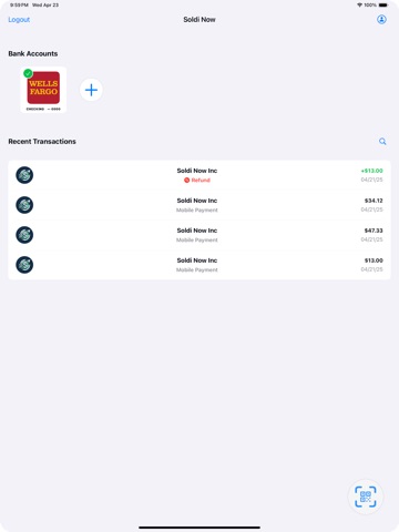 Soldi Now iPad screenshot