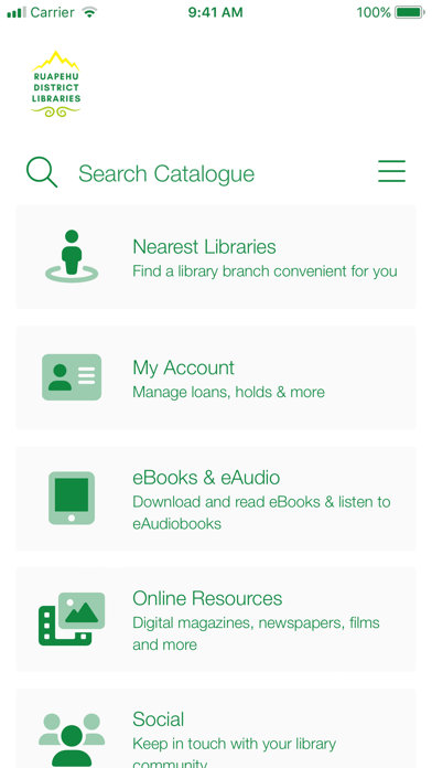 Screenshot #1 pour Ruapehu District Libraries