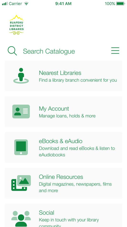 #1. Ruapehu District Libraries (iOS) 由: Department of Internal Affairs