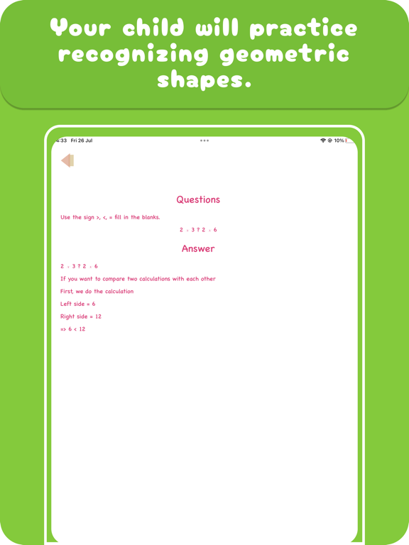 Math Genius - Grade 2 iPad screenshot
