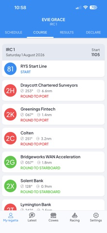 Cowes Week iPhone screenshot 5