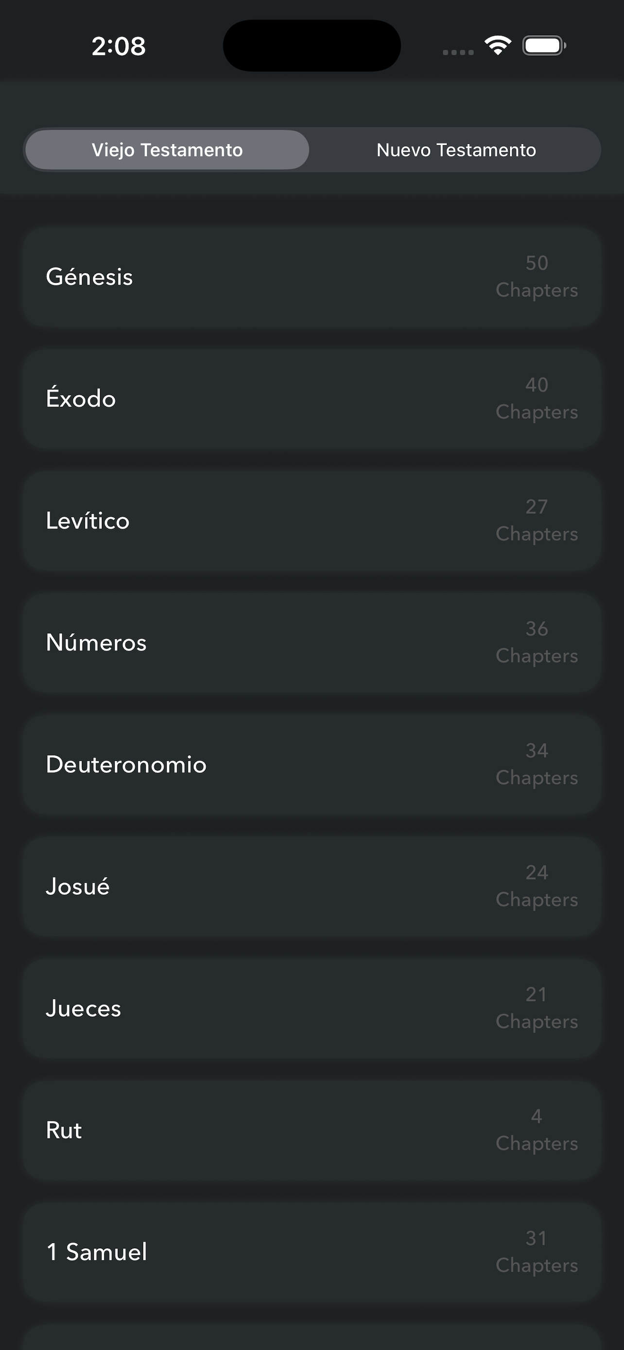 Santa Biblia en Español screenshot 3