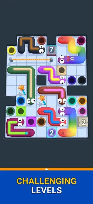 Worm Hole: Color Puzzle screenshot 3
