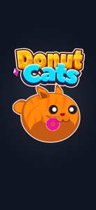Donut Cats Meow Time Stickers screenshot #1 for iPhone
