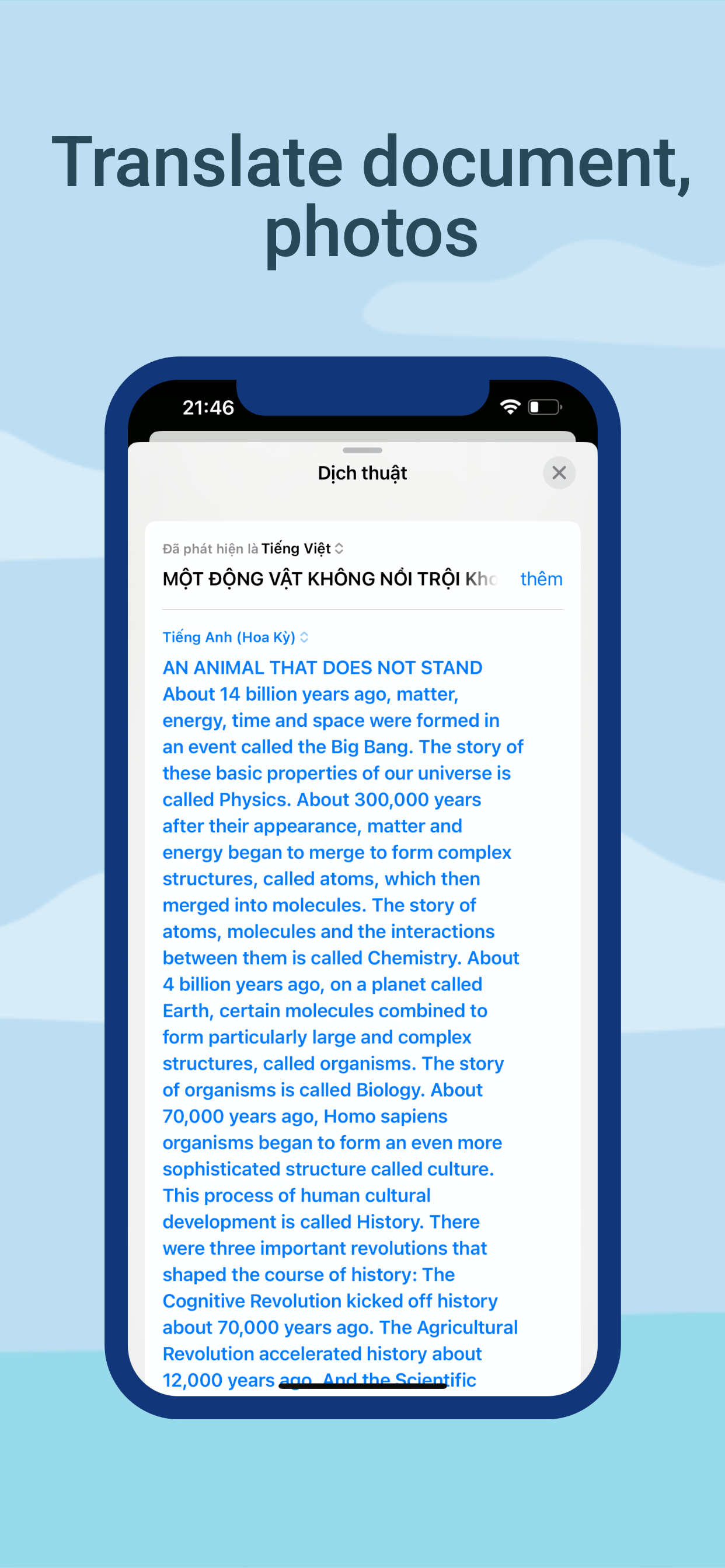 AI Speech & Translation Text screenshot 4