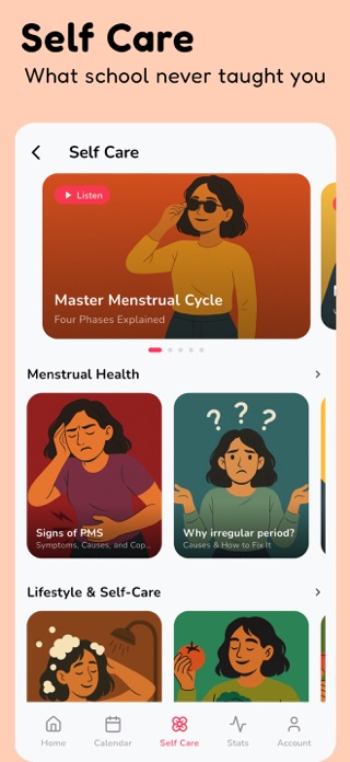 Flow: Period & Cycle Tracker Screenshot 5 of 8