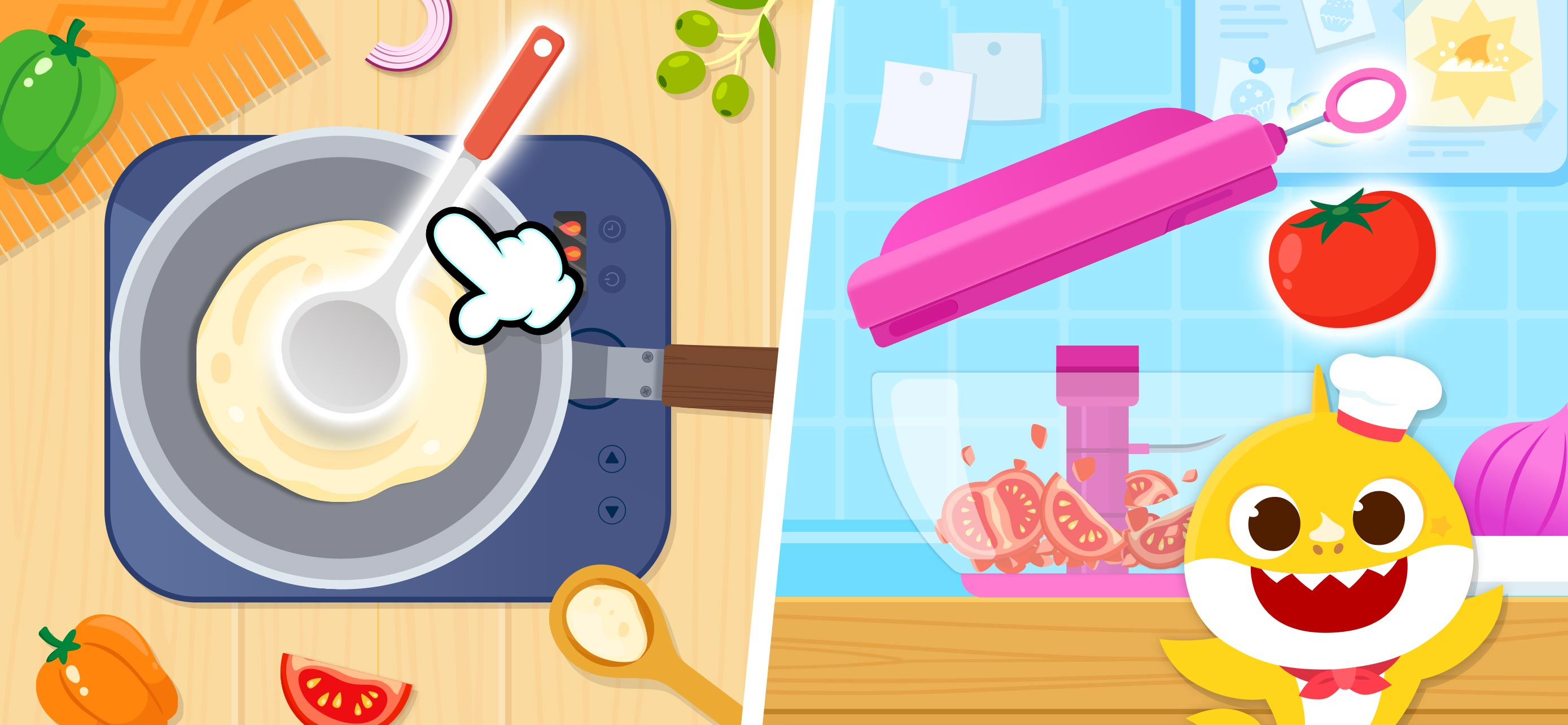 Baby Shark Taco Sandwich Maker