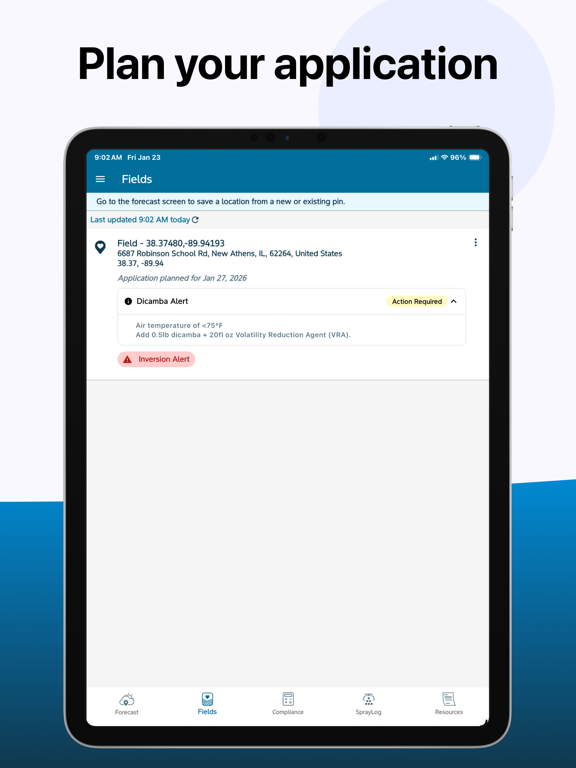 App screenshot