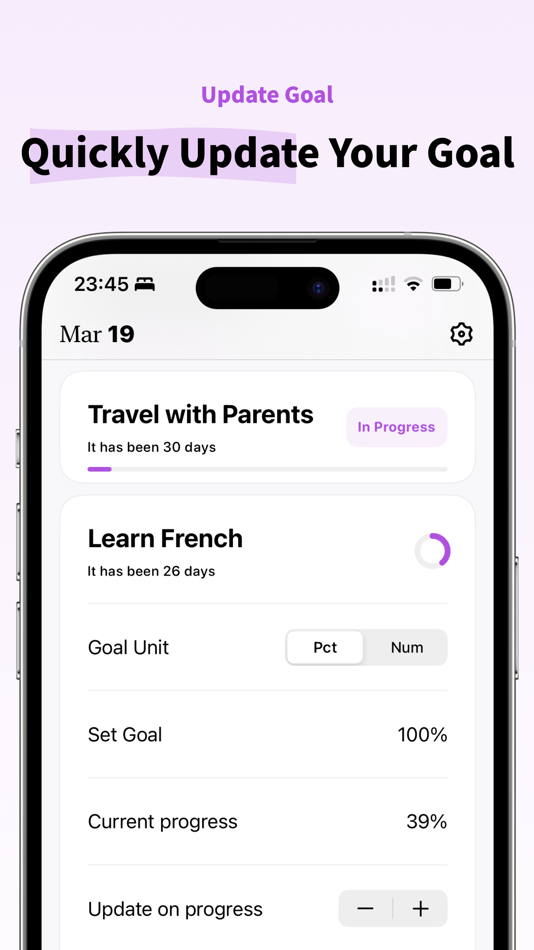 #3. GoalCraft - Goal Manager (iOS) 由: 建辉 贾