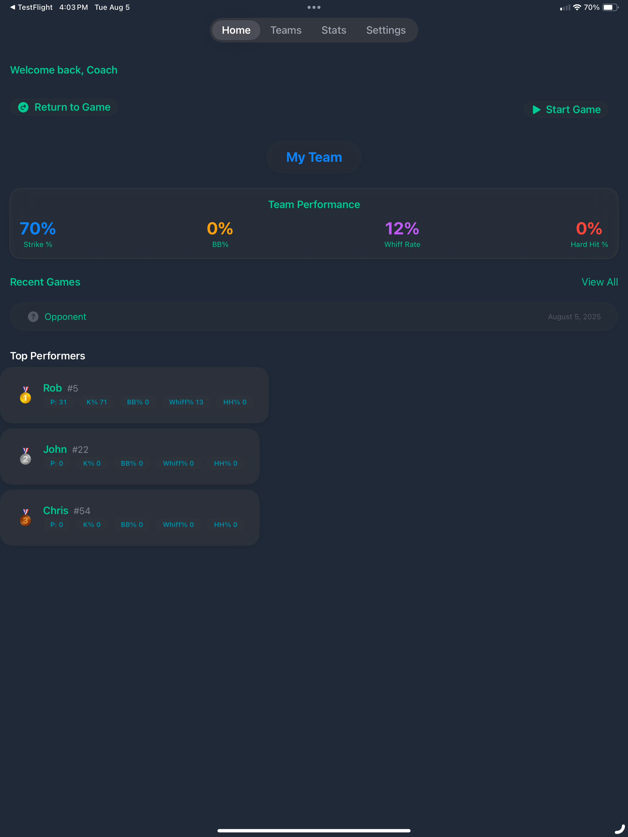 StrikeCraft - Pitch Tracker screenshot 11