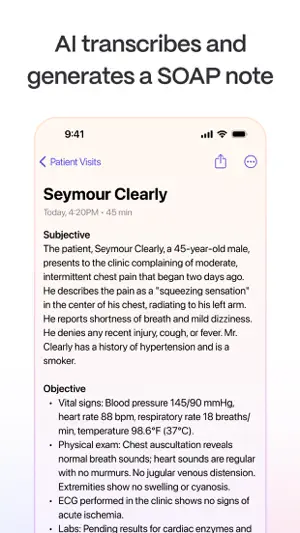 Medical Scribe screenshot 2