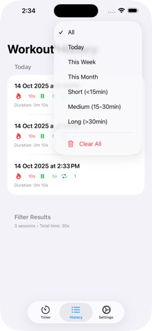 FitIntervals: HIIT Timer Screenshot 3 of 5