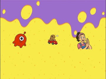 Rachel Dinos Alien's Coloring iPad screenshot