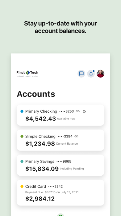 Screenshot #3 pour First Tech Federal CU