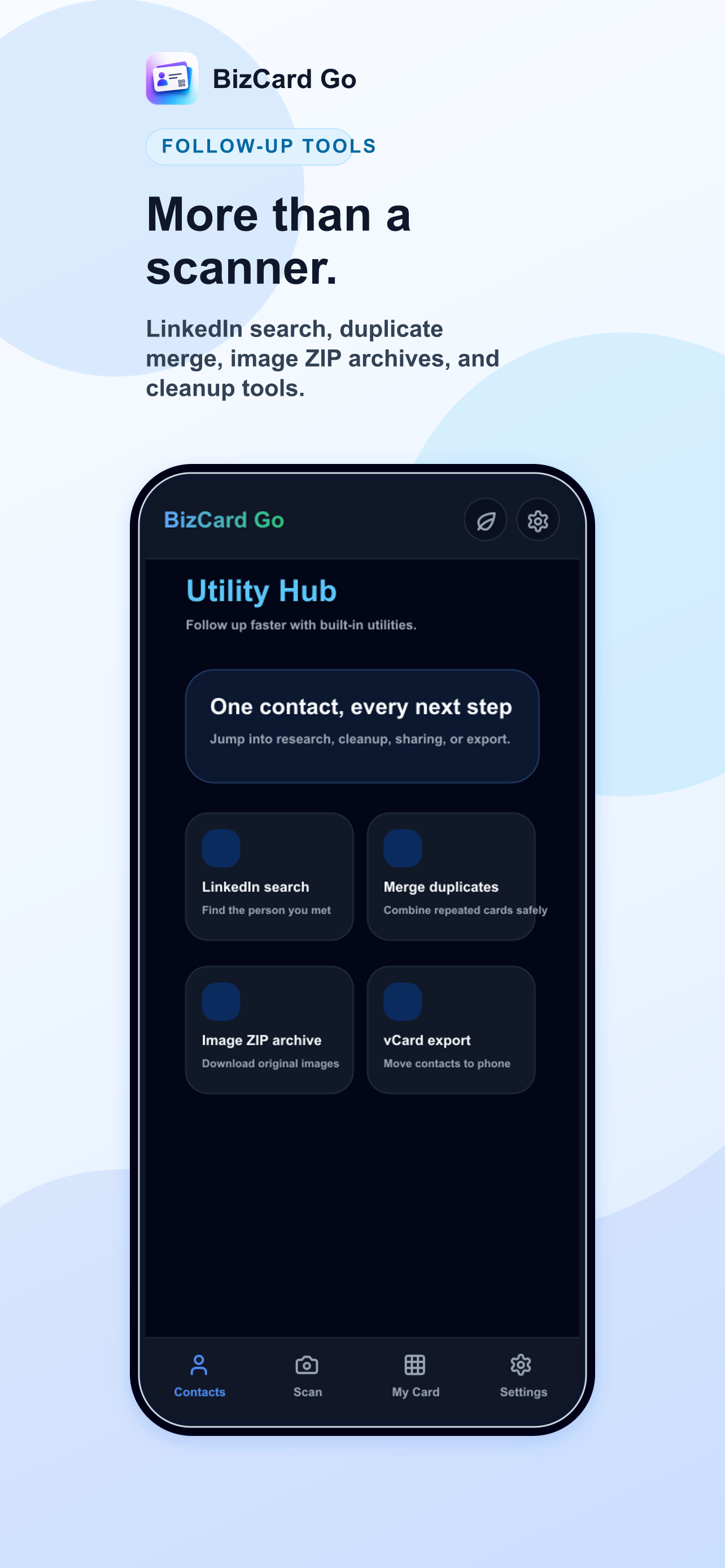 BizCard Go: Business Card Scan screenshot 5