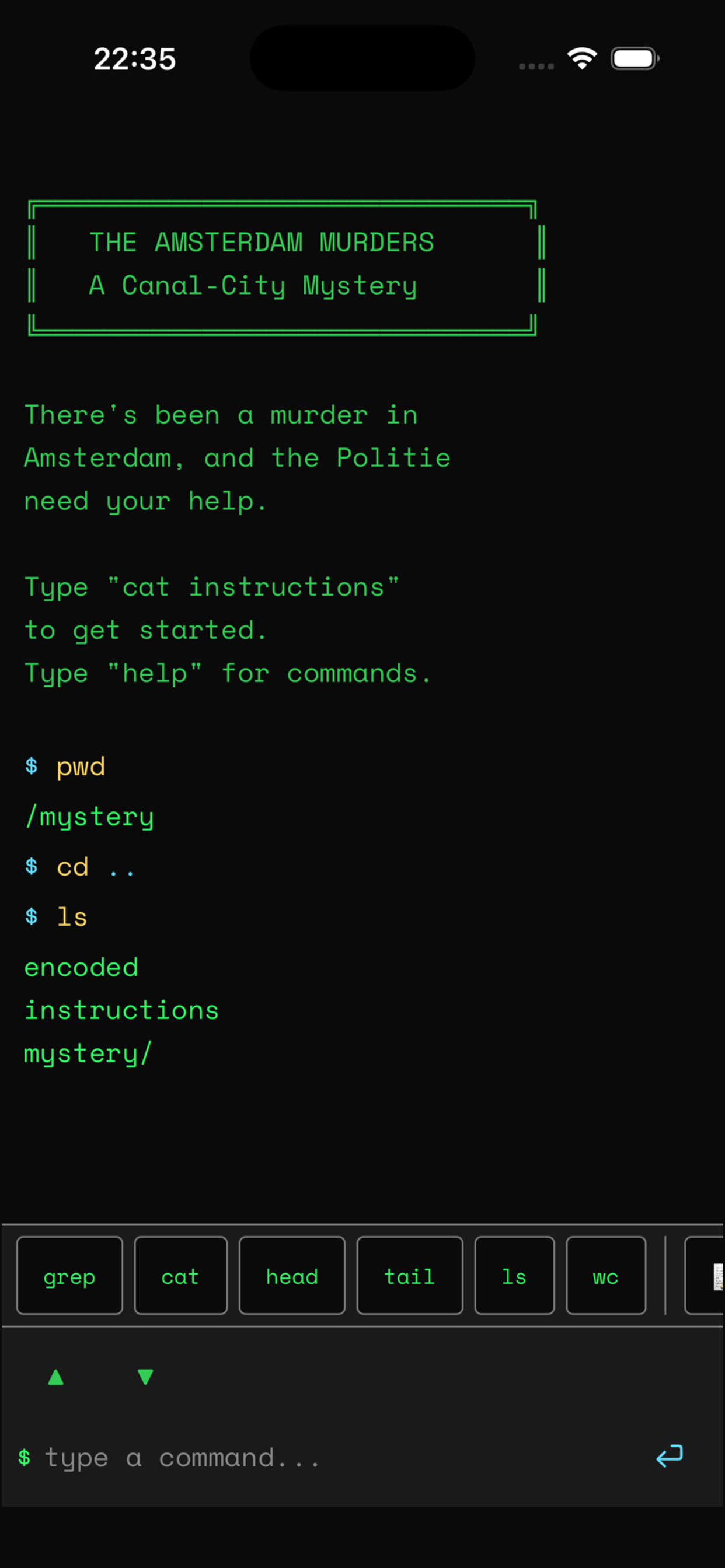 Terminal Detective screenshot 2