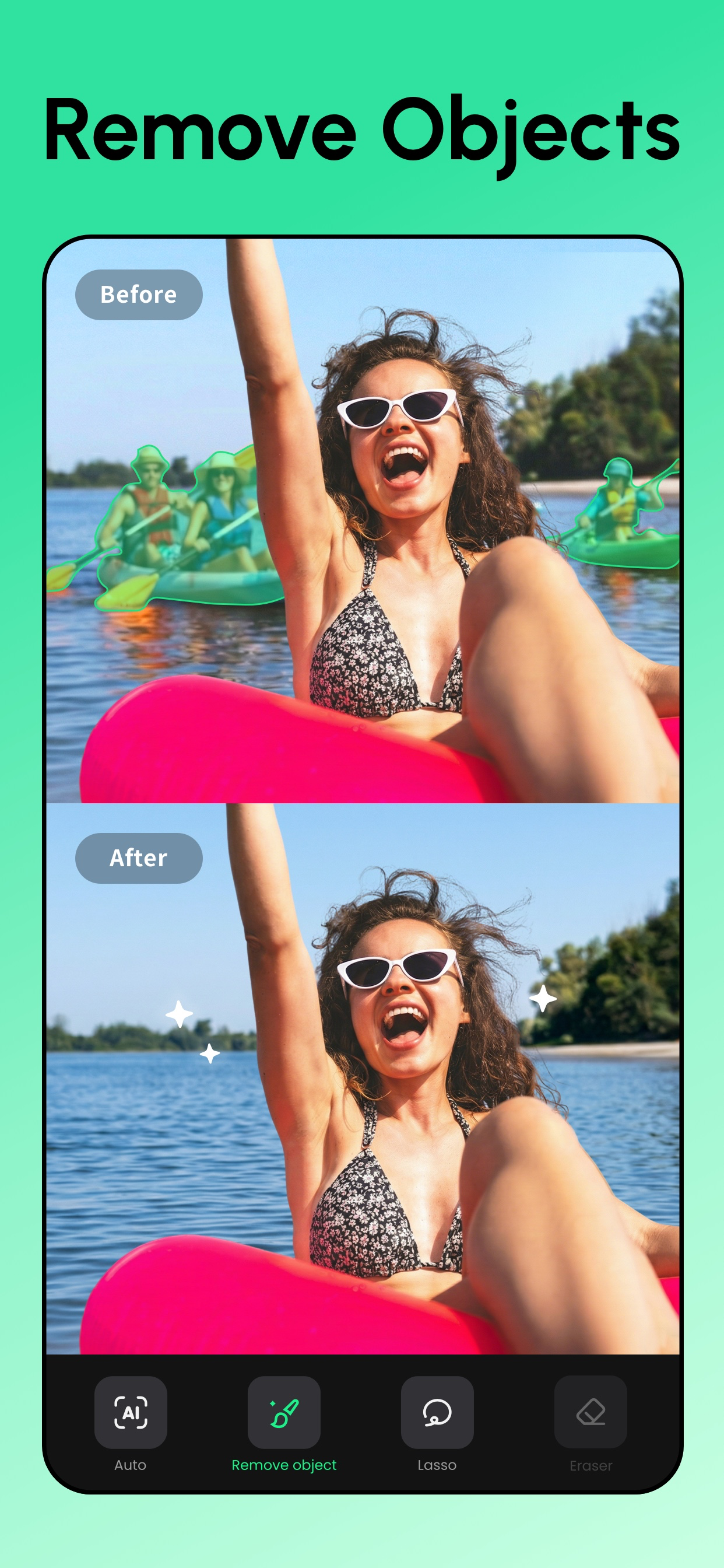 Remove Objects: AI Retouch