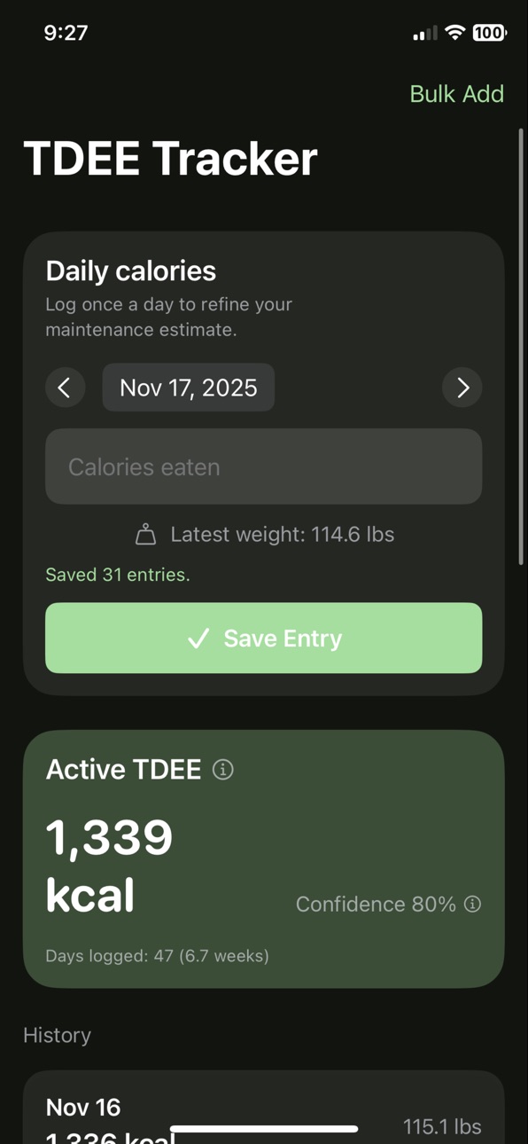 iPhone screenshot