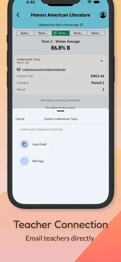 Grade Corner screenshot 5