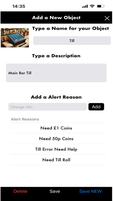 Screenshot 3 of Tap Alert App