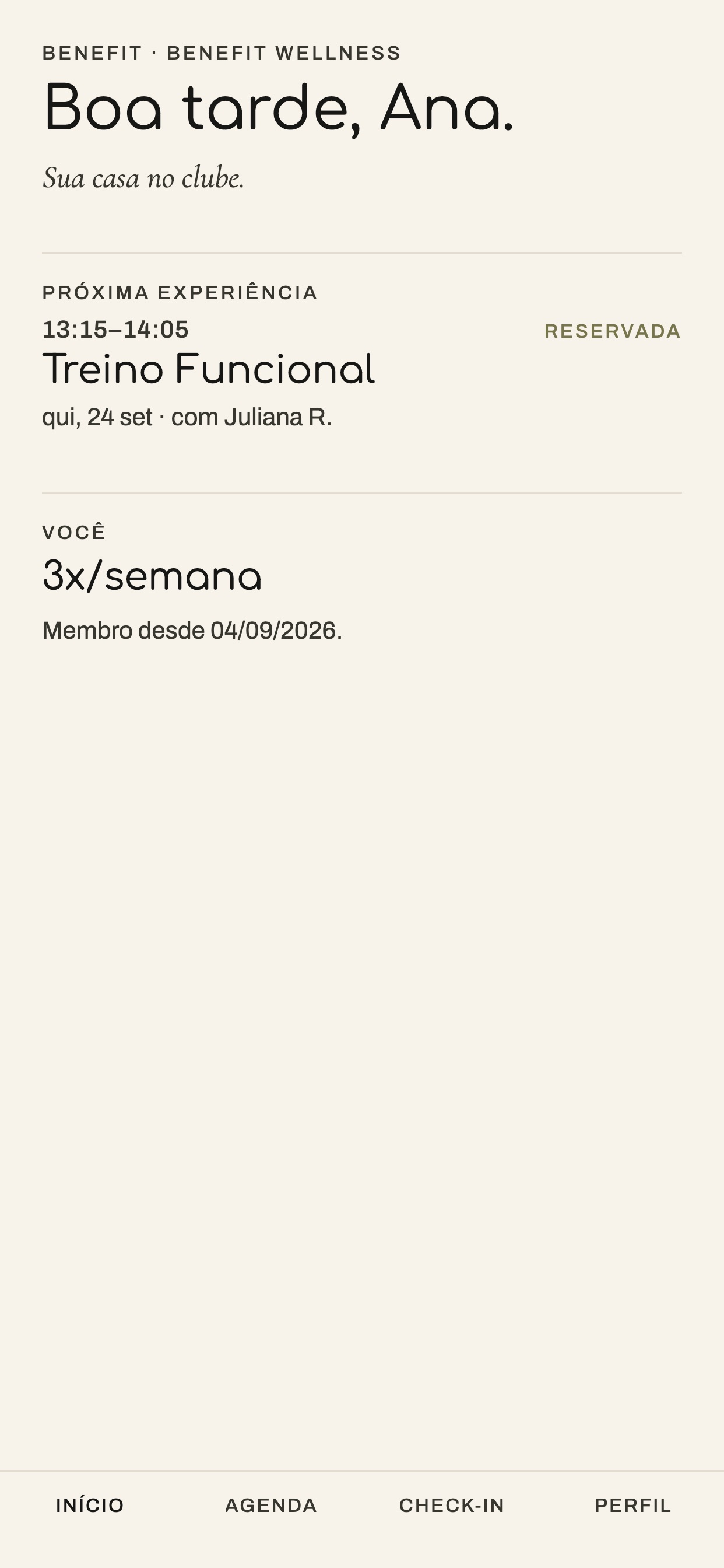 Screenshot 1 of Benefit App