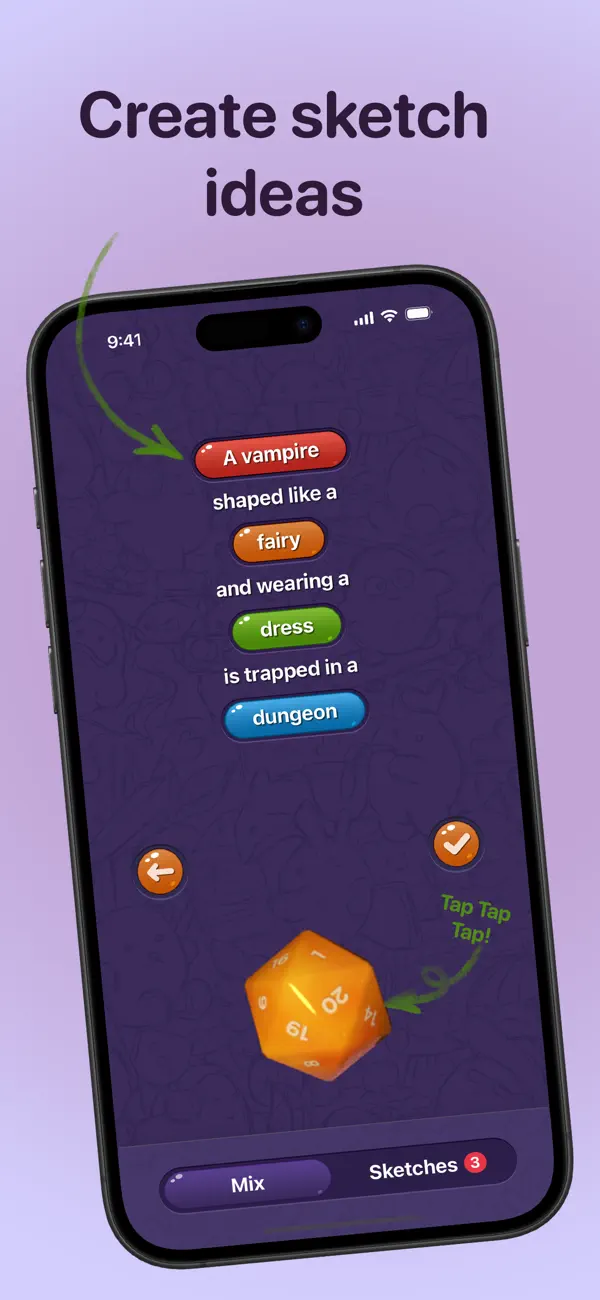 Screenshot #1 pour Mix a Sketch