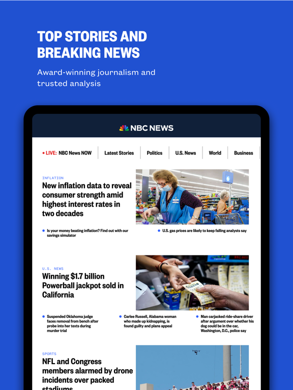 NBC News: Breaking & US Newsのおすすめ画像1