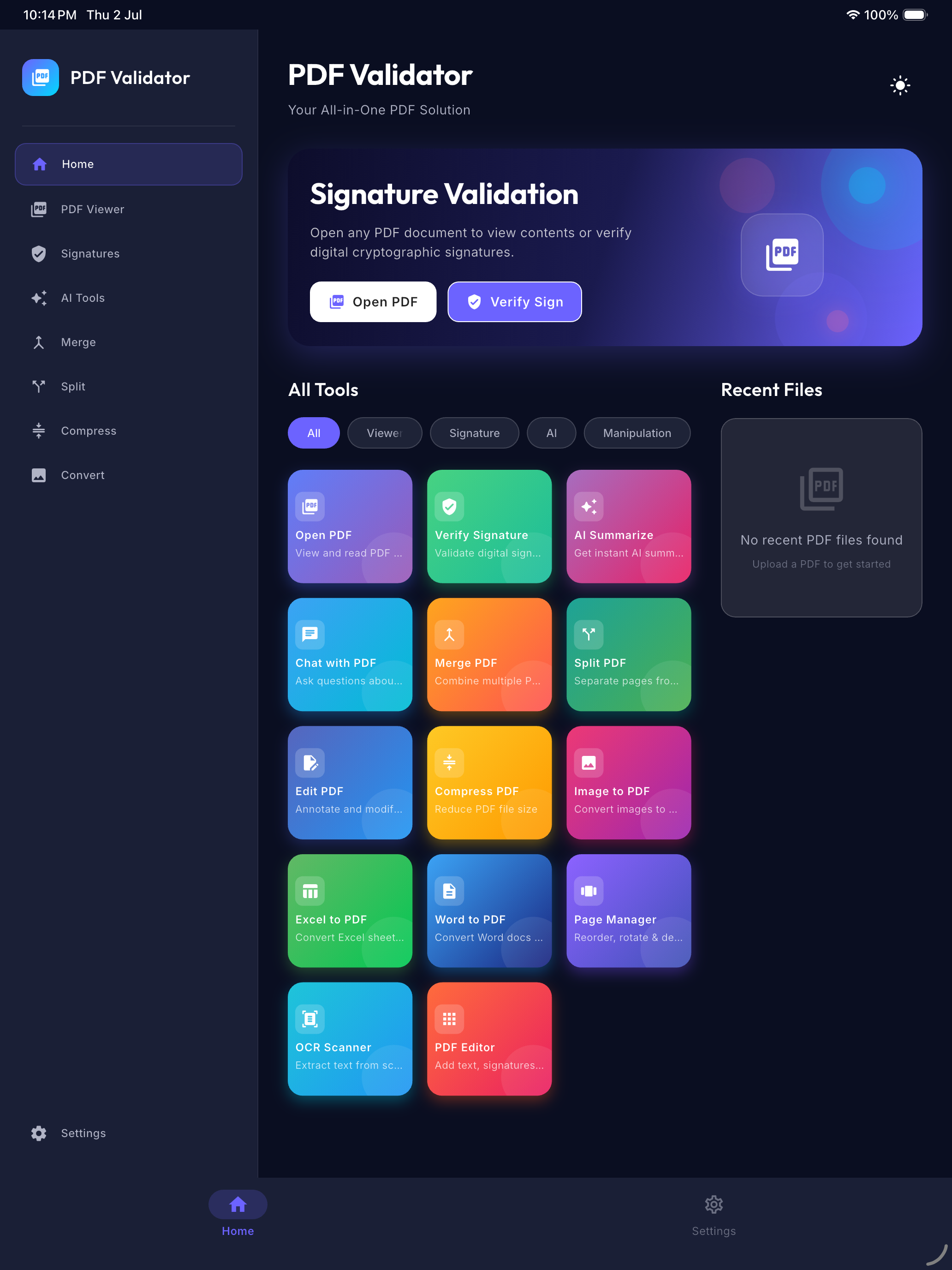 PDF Signature Validator screenshot 10