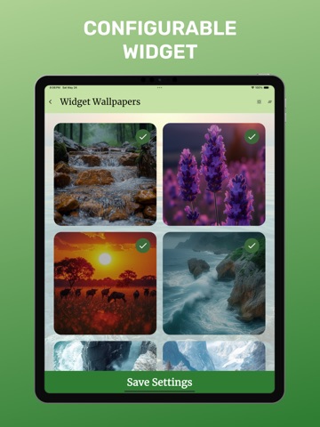 Nature Wallpapers HD Offline iPad screenshot