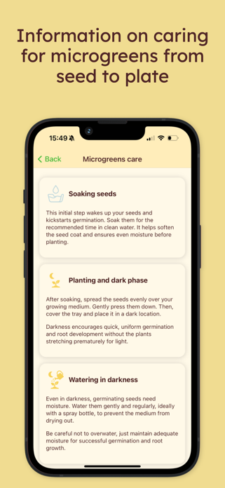 Happy microgreens Screenshot 6 of 6