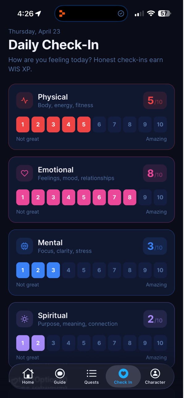 iPhone screenshot