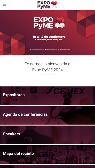 Expo PyME Monterrey Screenshot