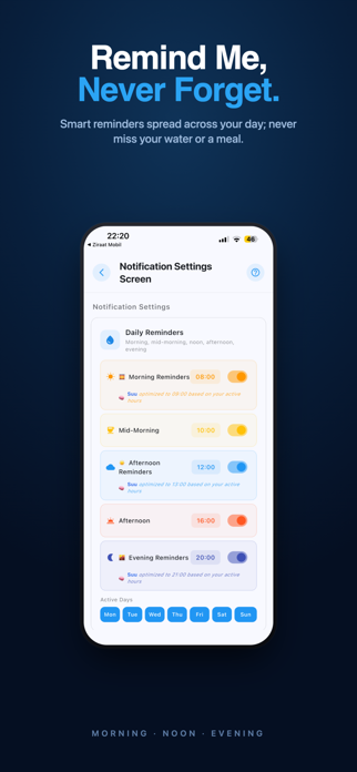 Suu - Calorie & Water Tracker Screenshot 6 of 7