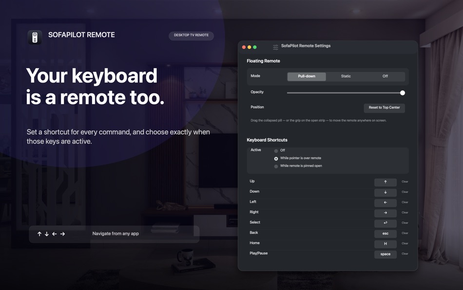 #3. SofaPilot Remote (macOS) di: Common Forge Studios LLC