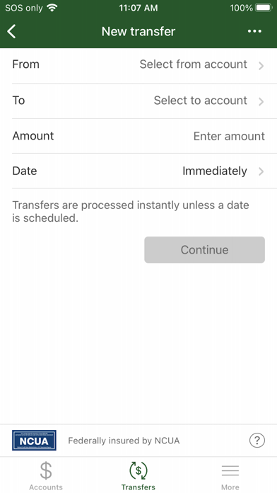 Hanin Federal Credit Union Screenshot