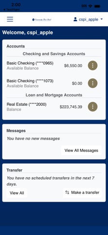 App screenshot