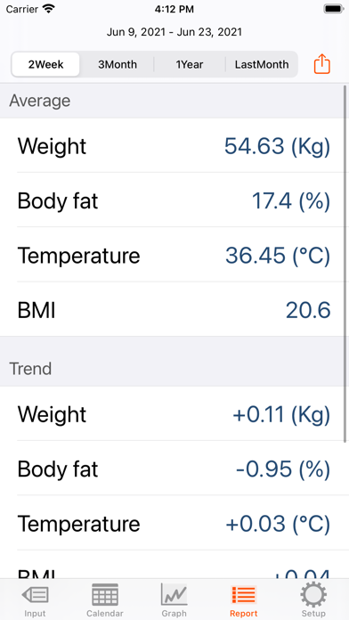SproWeight Screenshot