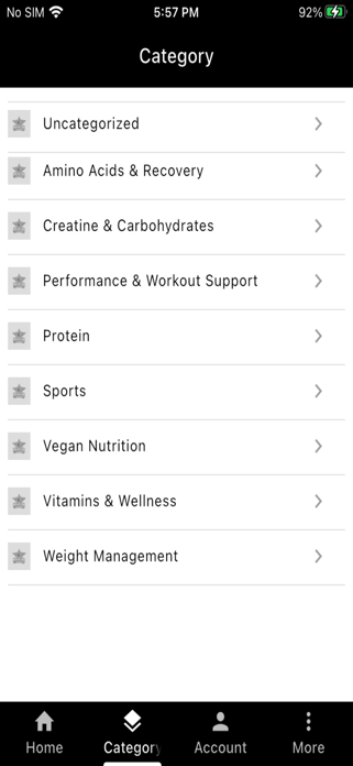 Megastar Nutritions Screenshot 2 of 8