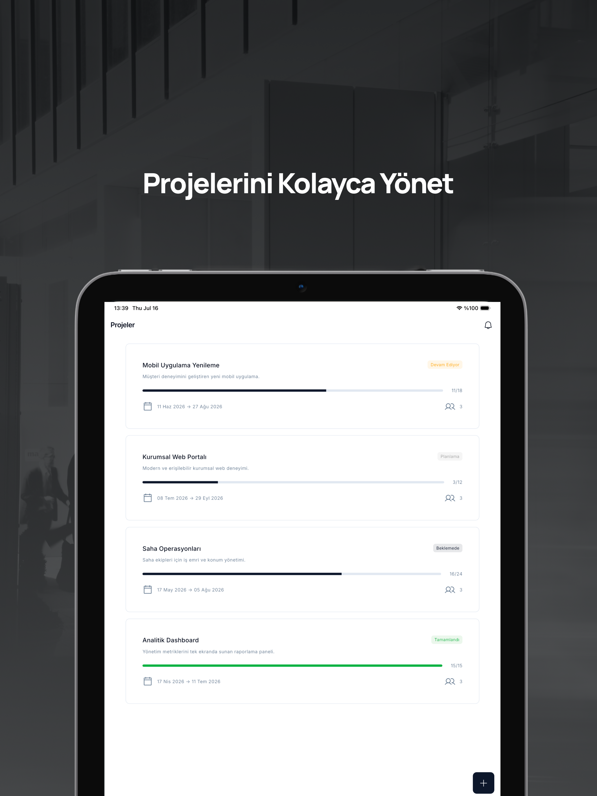 Proje Takip - Spiltech screenshot 6