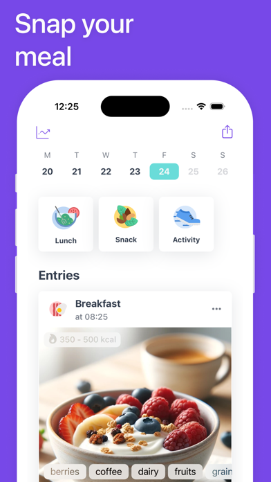 MealSnap: Photo Food Diary Screenshot
