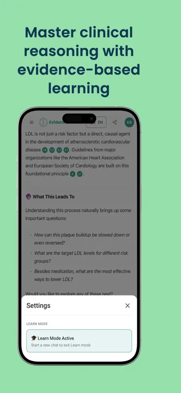 EvidenceMD: Medical AI Search screenshot 7 of 8