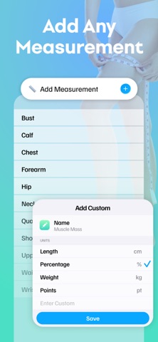 Weight Monitor, BMI Calculator iPhone screenshot