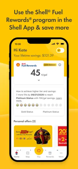 Shell: Fuel, Charge & More iPhone Screenshot 1