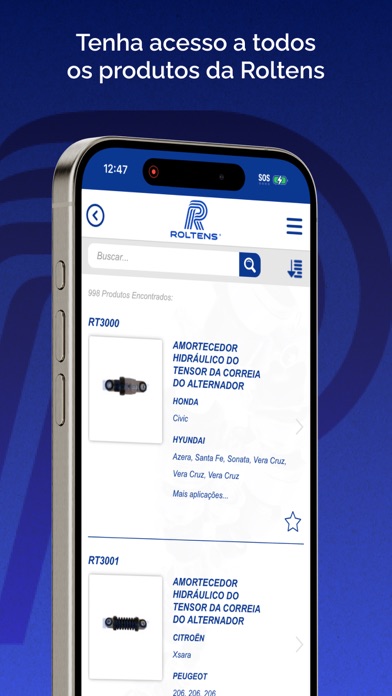 Roltens® - Catalog Screenshot